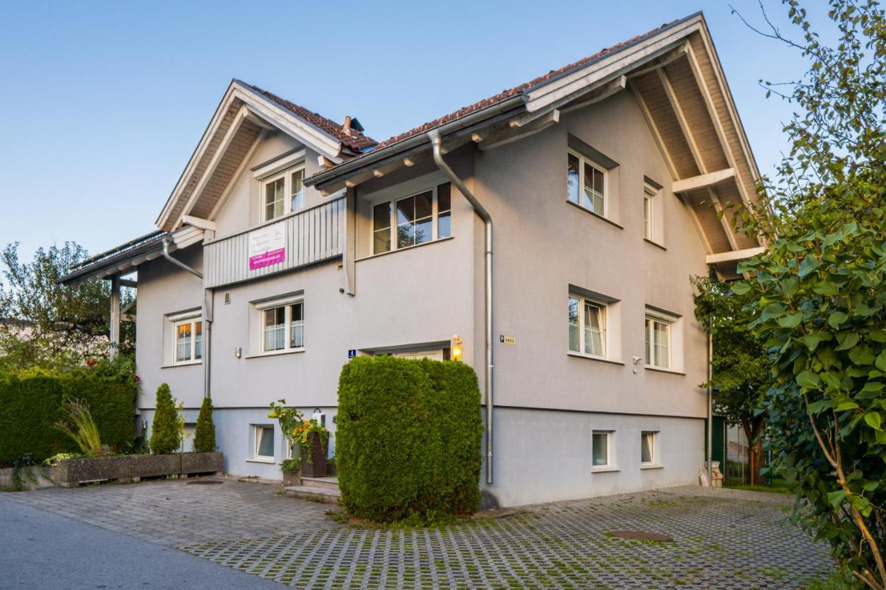 Armonia Altach, 2-6 P, 2 Schlafzimmer, Kueche, Parkplatz, Balkon, Wifi, Garten, Stellplatz Fuer Ski Exterior photo