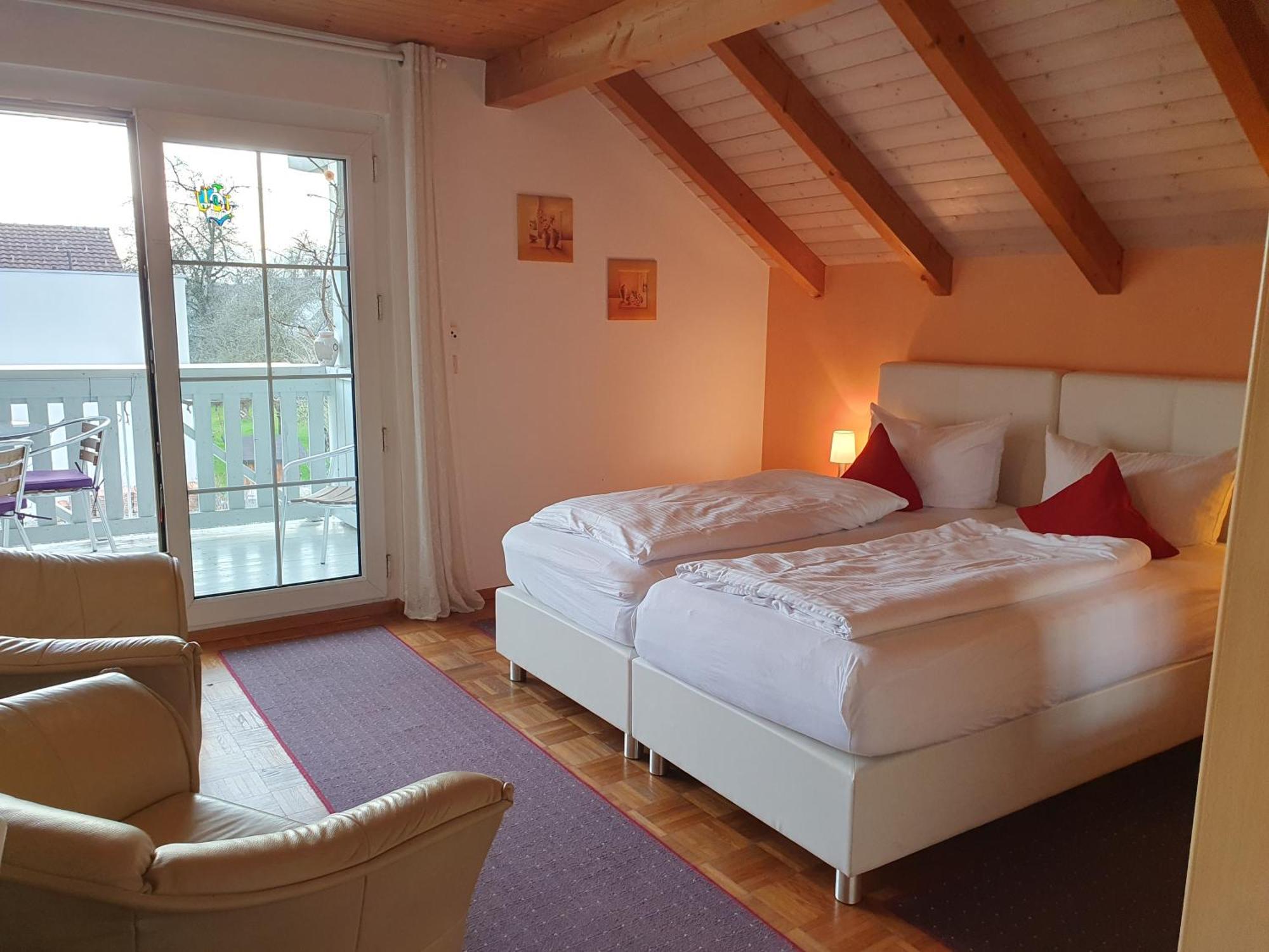 Armonia Altach, 2-6 P, 2 Schlafzimmer, Kueche, Parkplatz, Balkon, Wifi, Garten, Stellplatz Fuer Ski Exterior photo